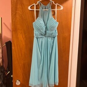Azazie Light Vicki Bridesmaid Dress Caribbean